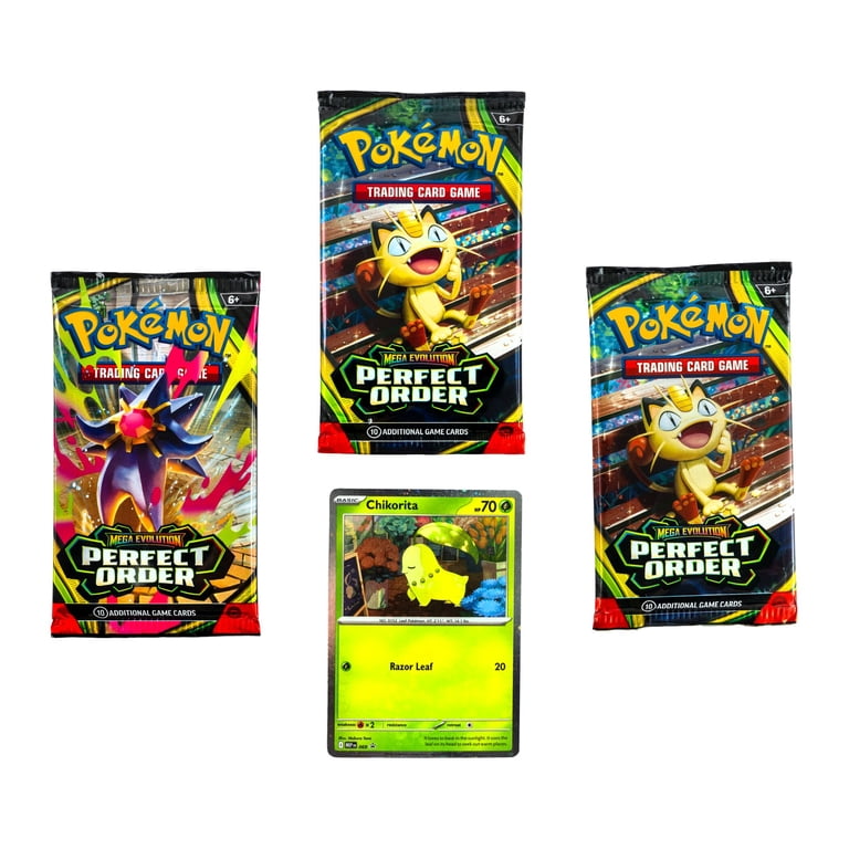 未開封_TCG海外限定MEGA EVOLUTION PERFECT ORDER Pokémon TCG Mega Evolution Perfect Order - Sleeved Booster Pack