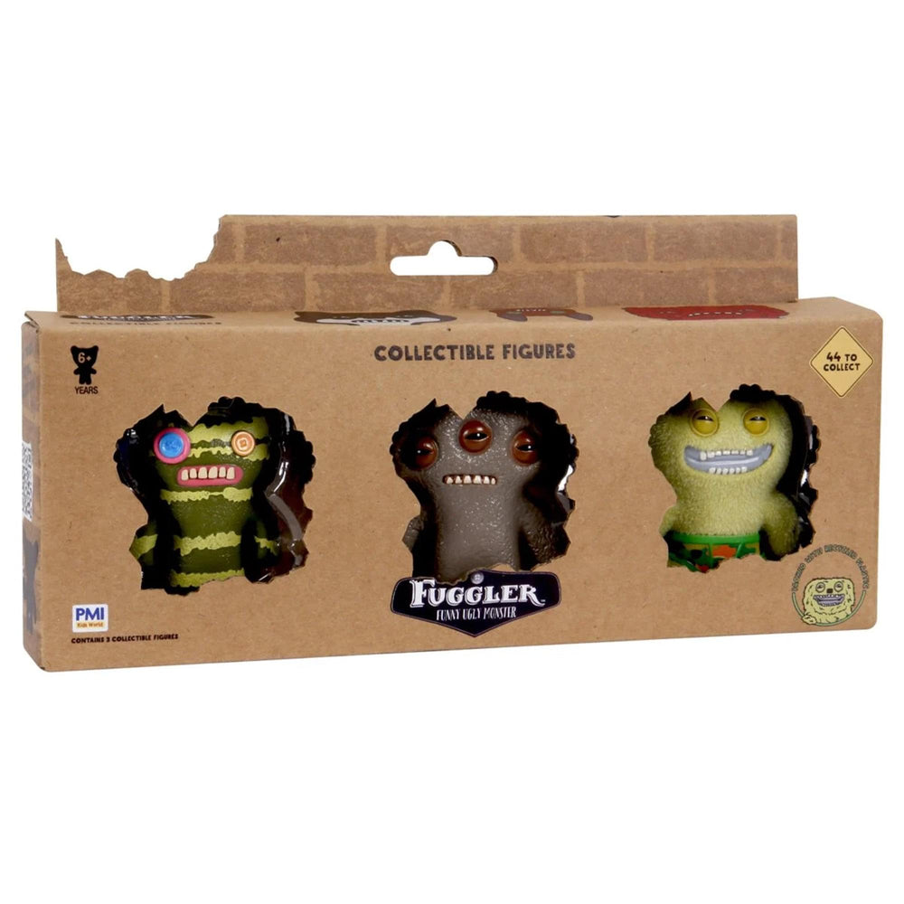 Fuggler Collectible Figures 3 pack window box Asst Each