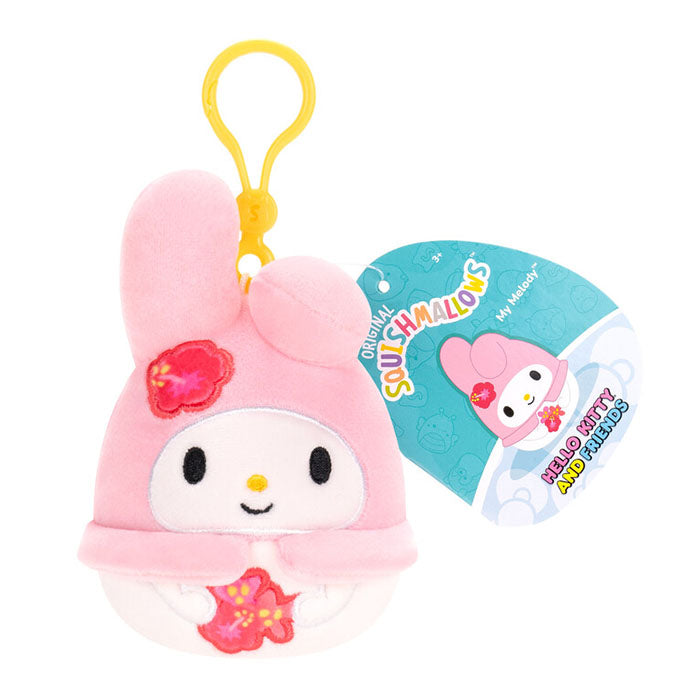 Squishmallow 3.5Inch S25 Hello Kitty & Friends Clip-On Plush Asst Each