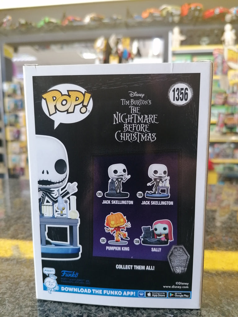 1356 Funko POP! Collector Shop The Nightmare Before Christmas 30th Anniversary - Jack Skellington at the Lab