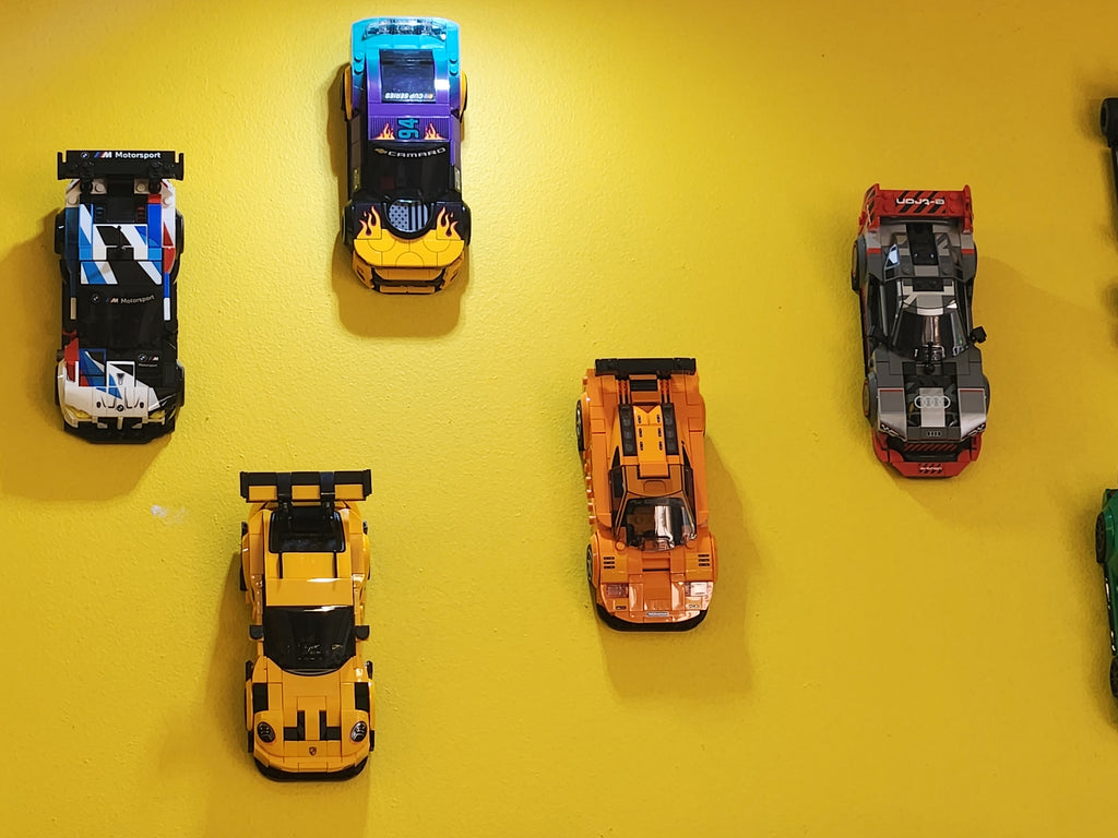 3D printed Speed Champions wall hanger