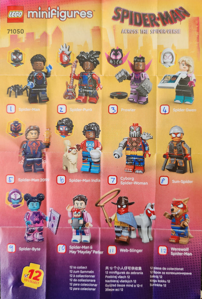 LEGO® Minifigures Spider-Man: Across the Spider-Verse 71050 each