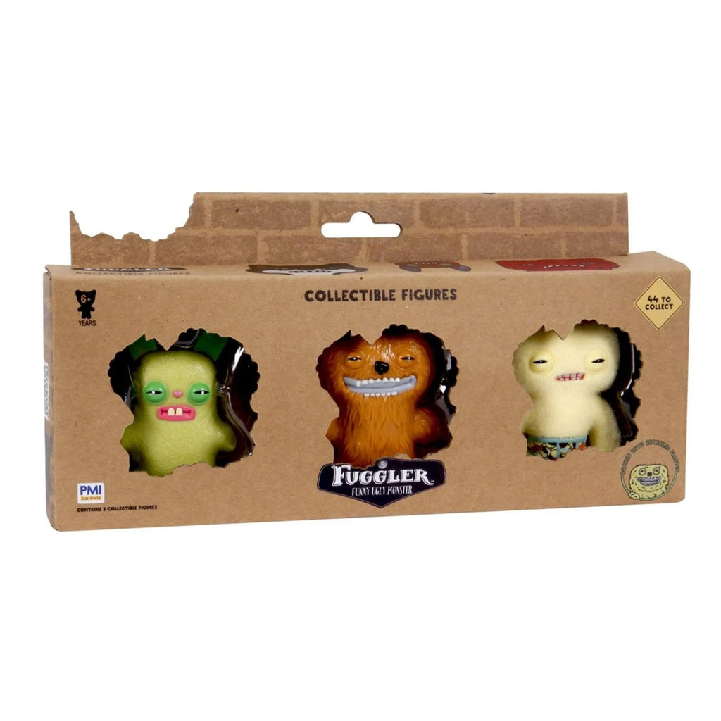Fuggler Collectible Figures 3 pack window box Asst Each
