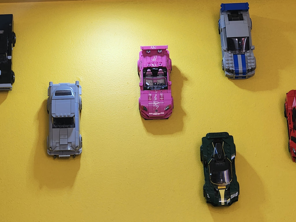 3D printed Speed Champions wall hanger