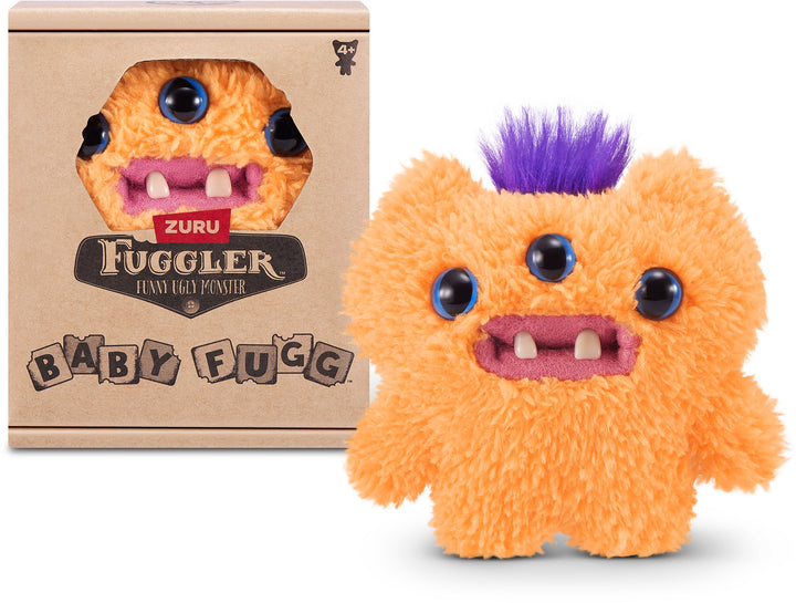 Fuggler - Baby Fuggs 8cm / 3.5” - Series 4 Plush - Windowbox - Asst Each