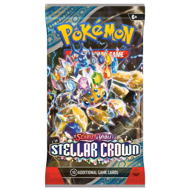 Pokémon Scarlet & Violet Stellar Crown Booster Pack Each