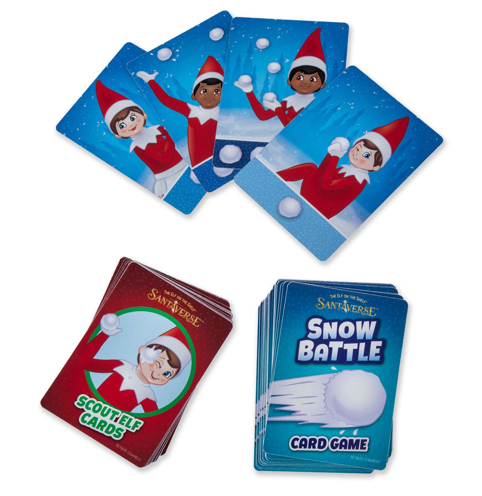 The Elf on the Shelf Snow Battle Card Game