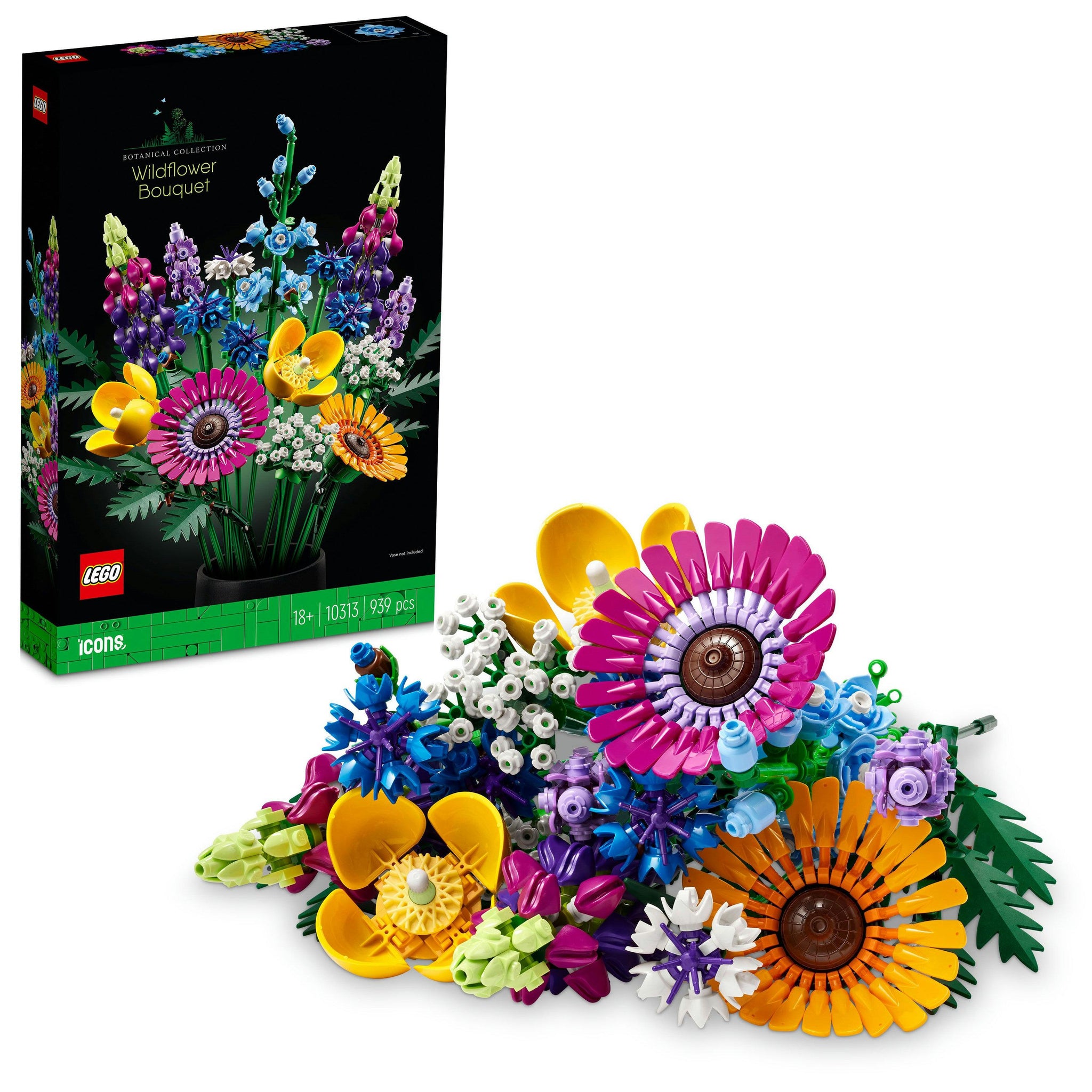 LEGO® ICONS Wildflower Bouquet Building Set 10313 – Pops Toys