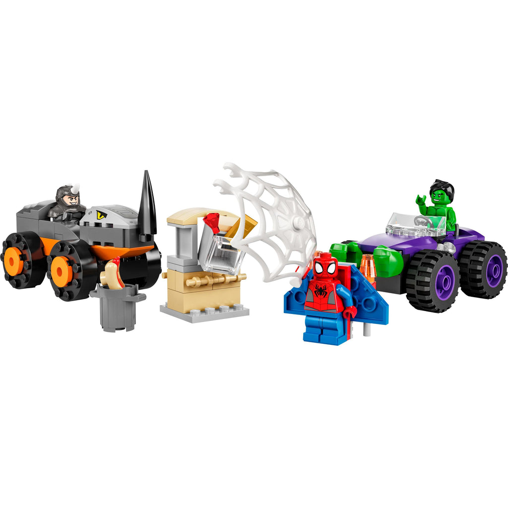 LEGO® Marvel Spidey And His Amazing Friends Hulk vs. Rhino Truck Showdown 10782