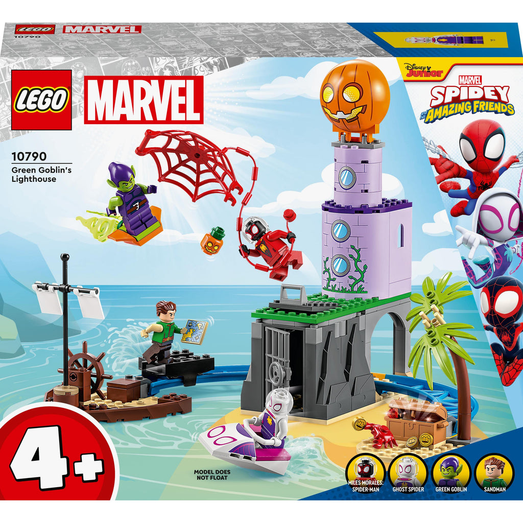 10790 LEGO 4+ Super Heroes Team Spidey at Green Goblin's Lighthouse