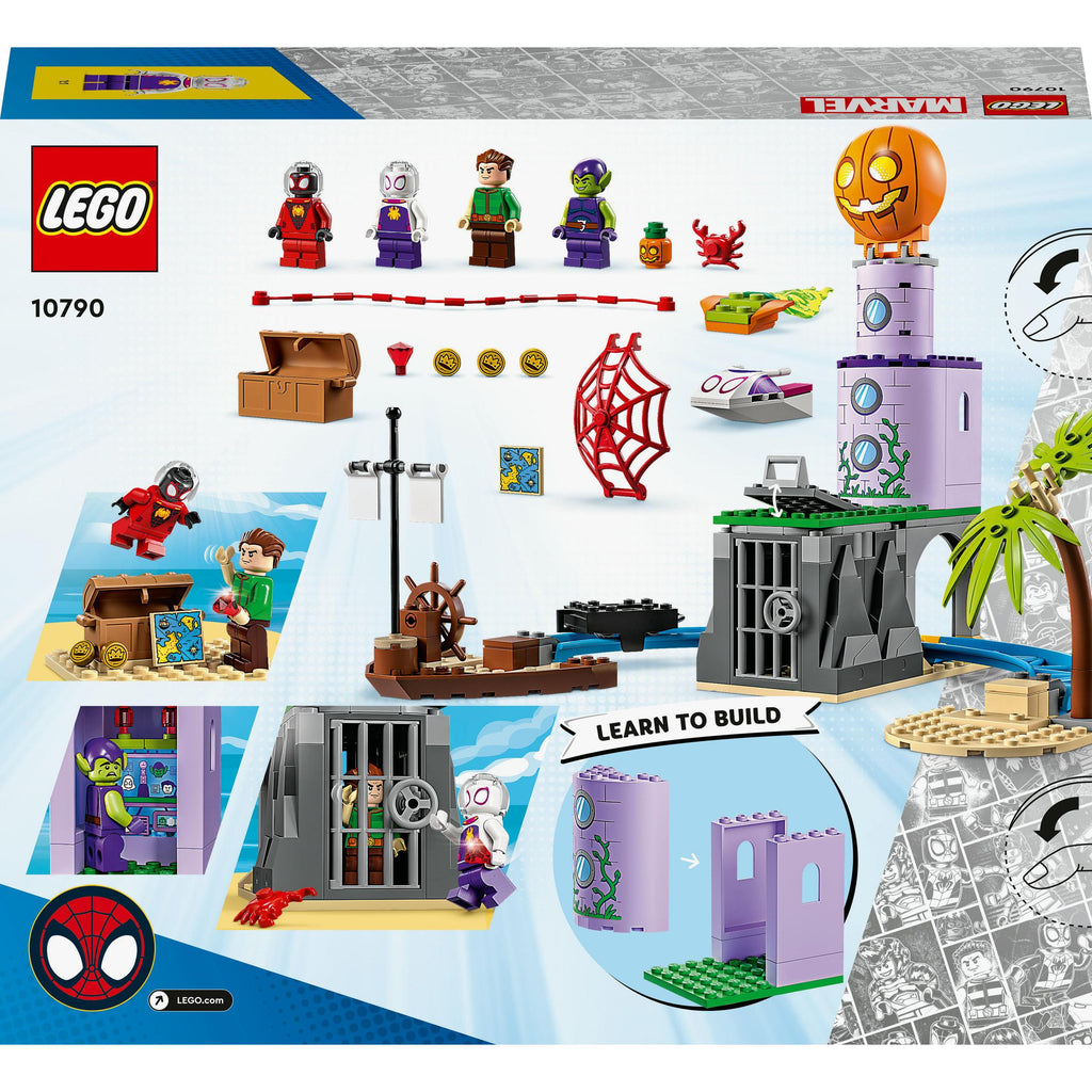 10790 LEGO 4+ Super Heroes Team Spidey at Green Goblin's Lighthouse