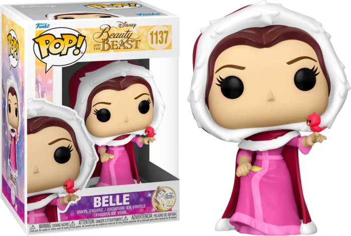 1137 Funko POP! Beauty and the Beast - Belle with Winter Cloak 30th Anniversary