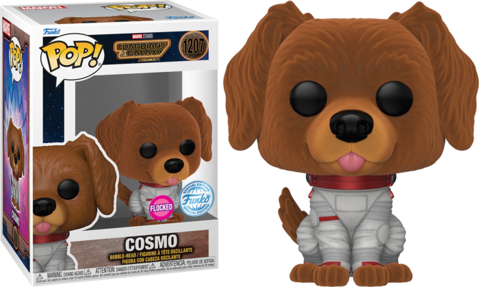 1207 Funko POP! Guardians of the Galaxy Vol. 3 - Cosmo (Flocked)
