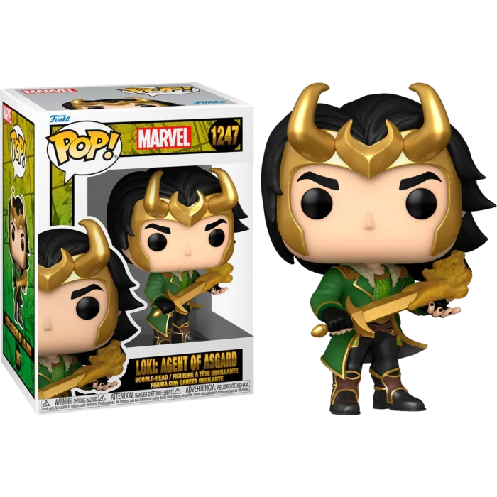 1247 Funko POP! Marvel Comics - Agent of Asgard Loki