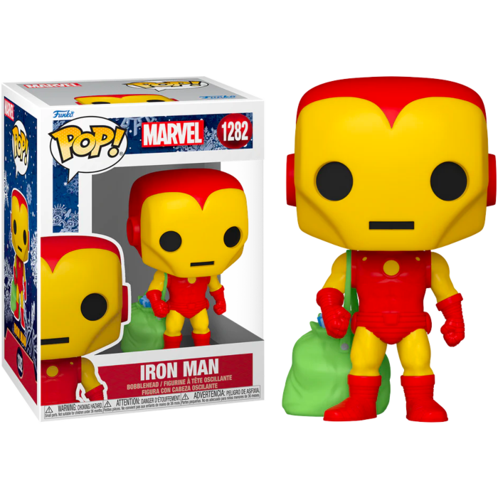 1282 Funko POP! Marvel Holiday - Iron Man