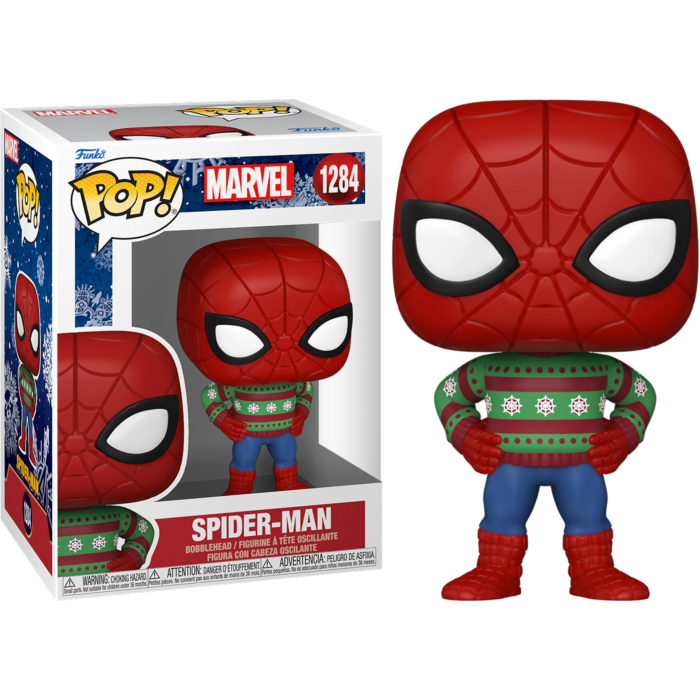 1284 Funko POP! Marvel Holiday - Spider-Man