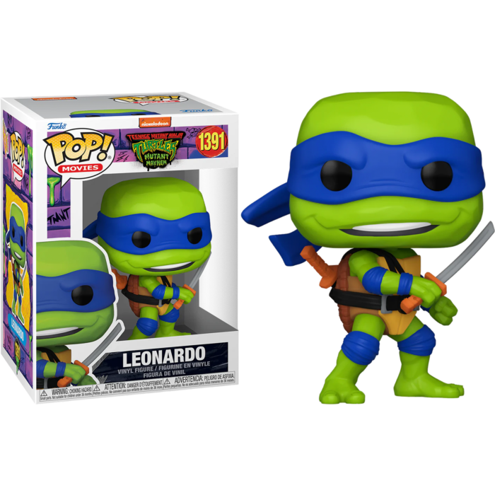 1391 Funko POP! Teenage Mutant Ninja Turtles Mutant Mayhem - Leonardo