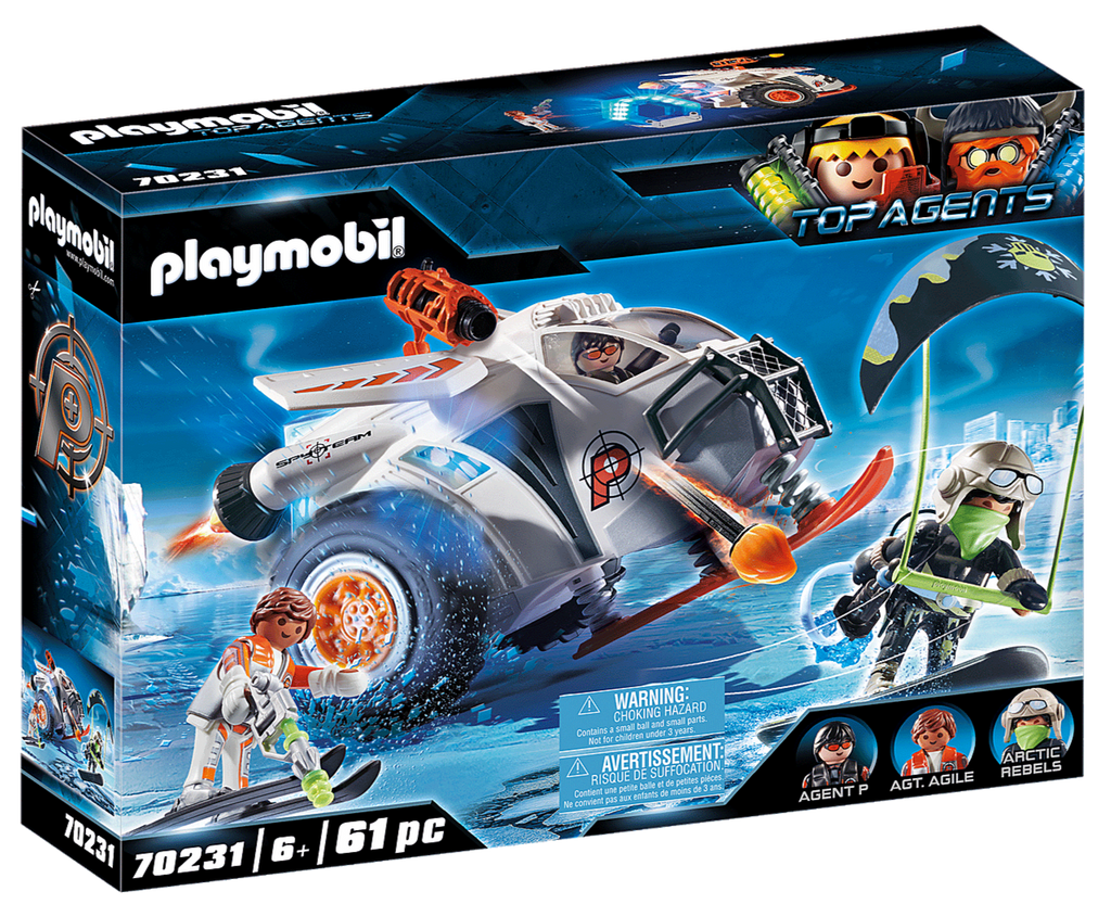 70231 Playmobil Spy Team Snow Glider