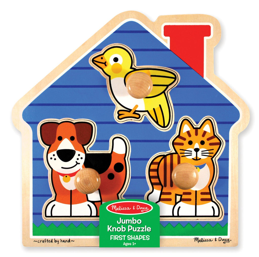 2055 Melissa & Doug House Pets Jumbo Knob Puzzle