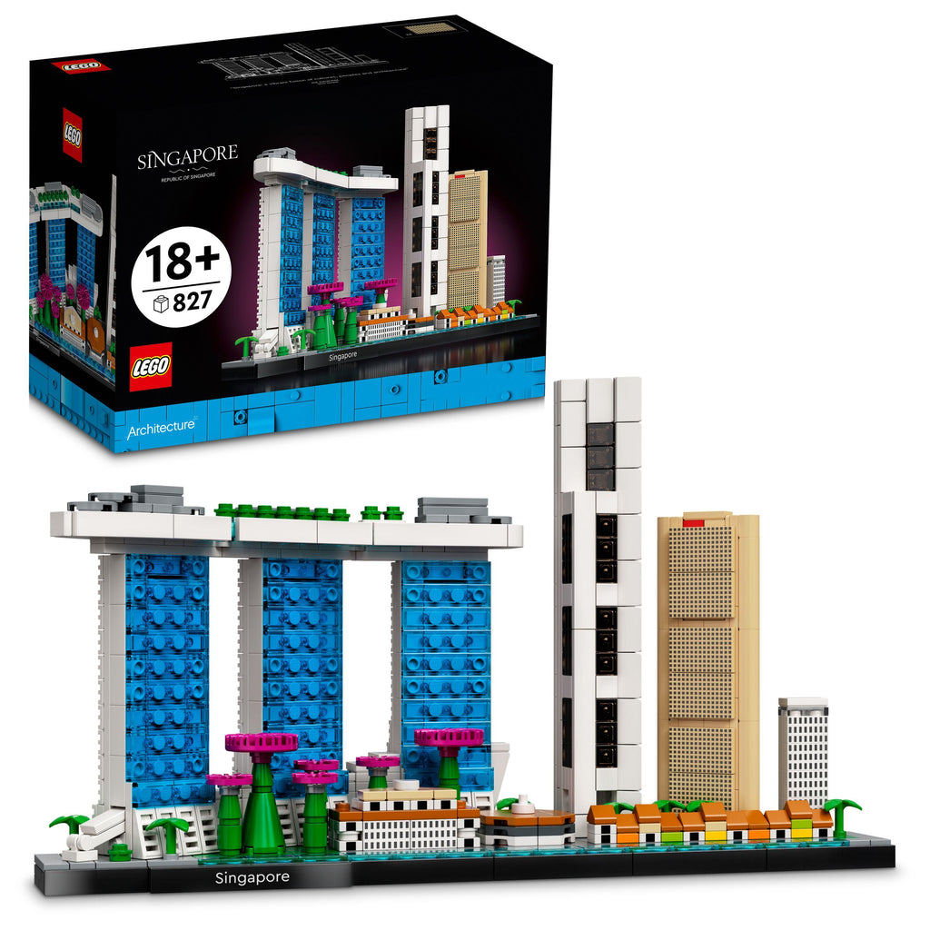 LEGO® Architecture Singapore Building Kit 21057