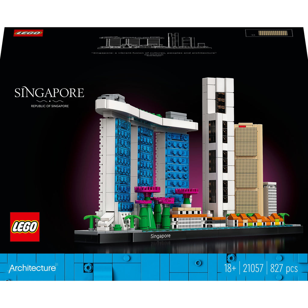 LEGO® Architecture Singapore Building Kit 21057