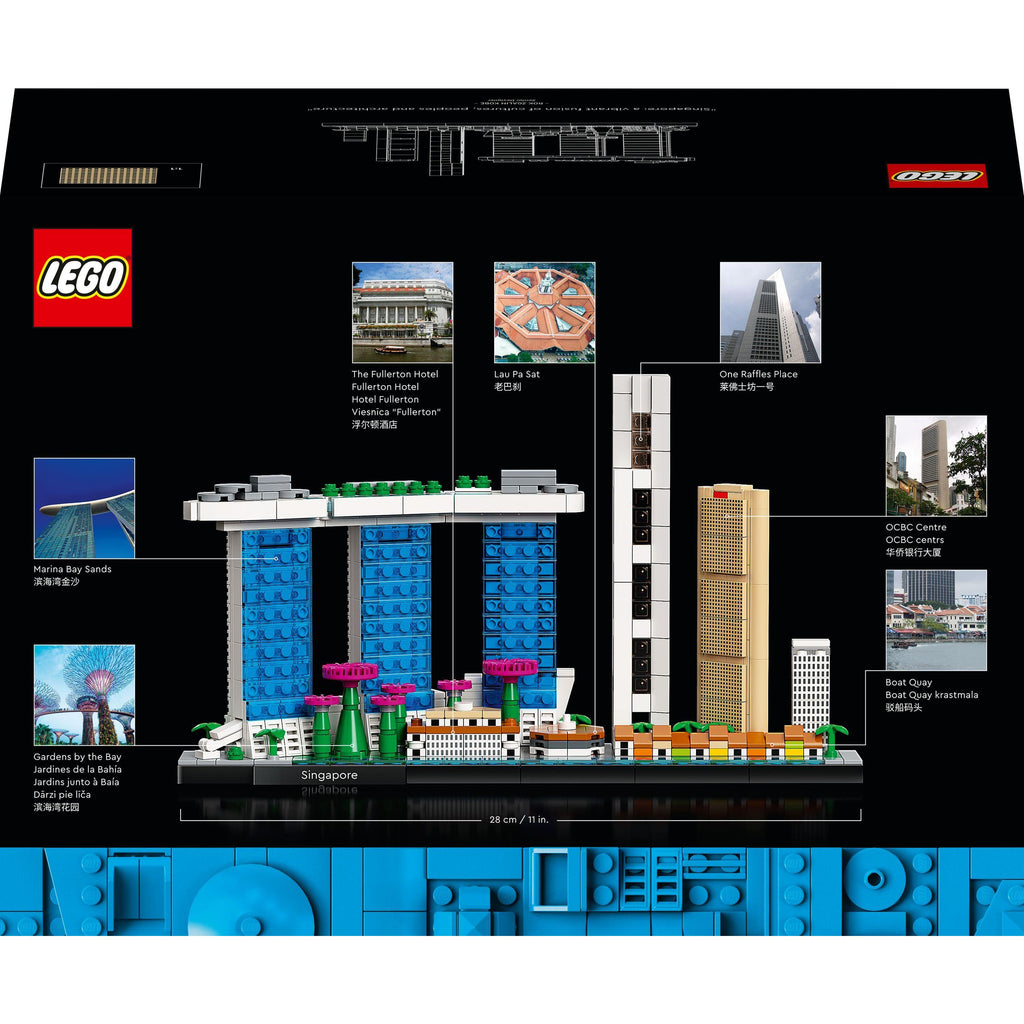 LEGO® Architecture Singapore Building Kit 21057