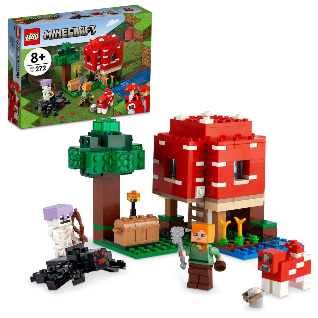 21179 LEGO Minecraft The Mushroom House