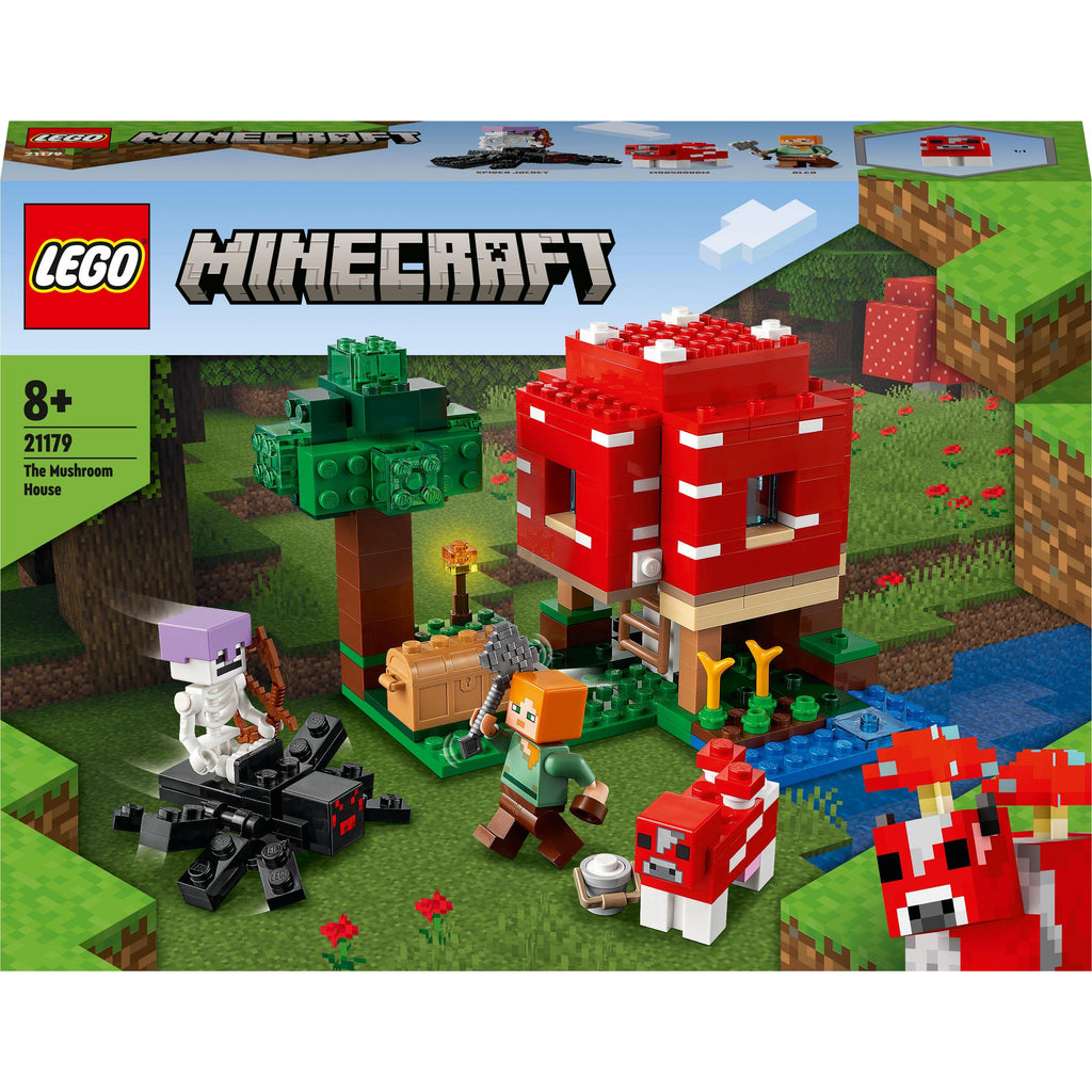 21179 LEGO Minecraft The Mushroom House