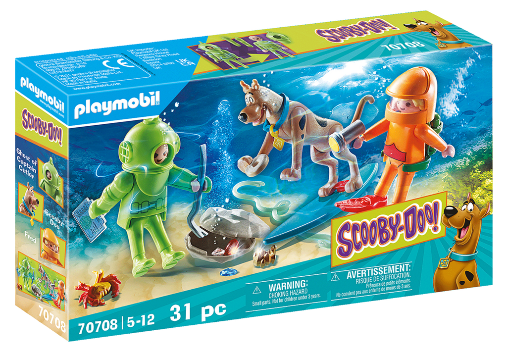 70708 Playmobil SCOOBY-DOO! Adventure with Ghost of Captain Cutler