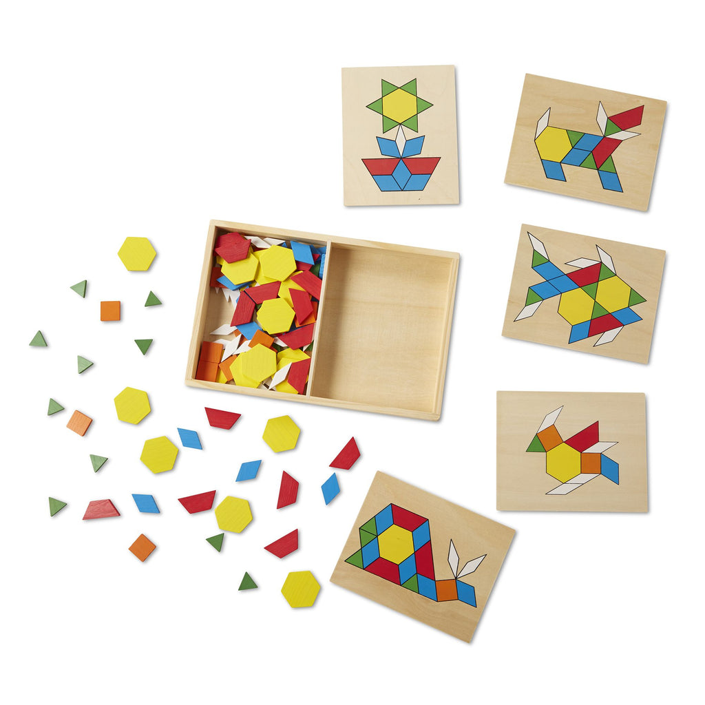 29 Melissa & Doug Pattern Blocks and Boards