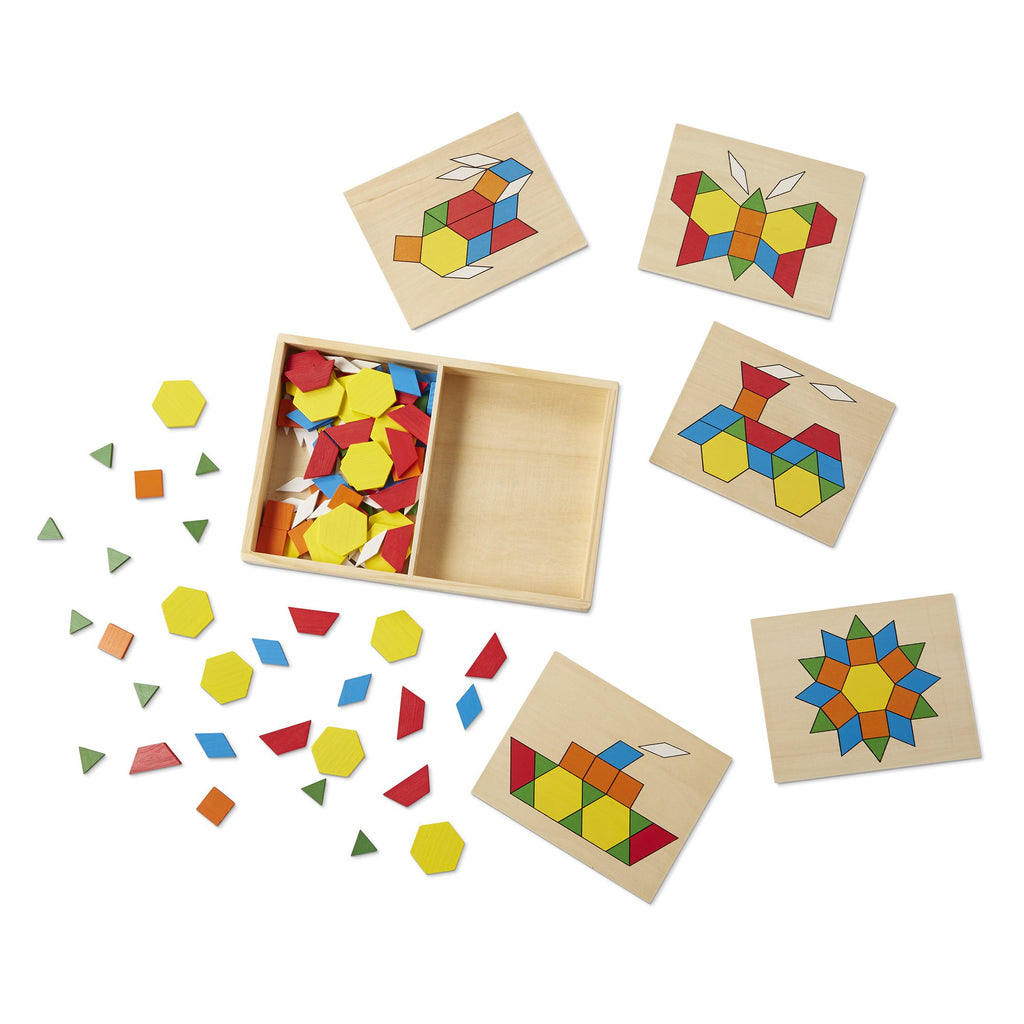 29 Melissa & Doug Pattern Blocks and Boards