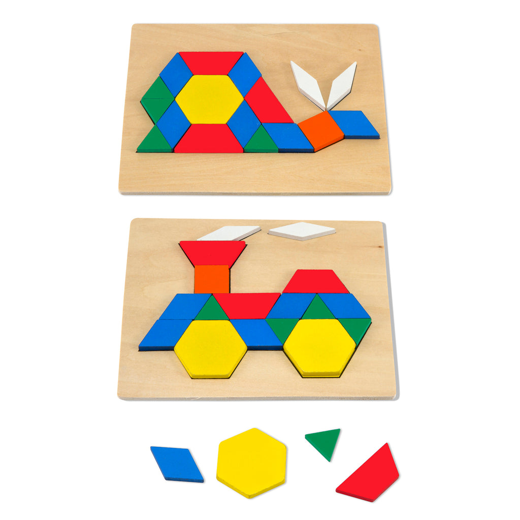 29 Melissa & Doug Pattern Blocks and Boards