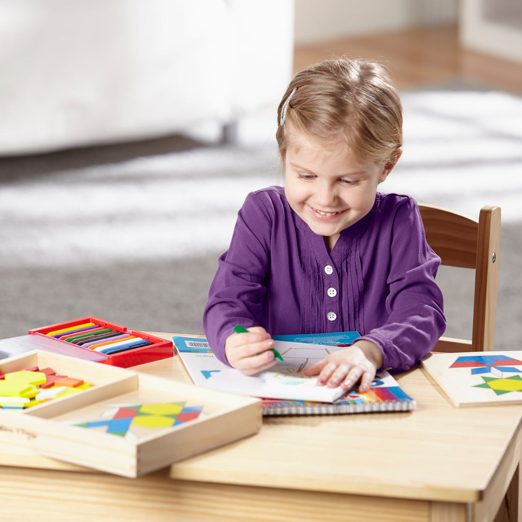 29 Melissa & Doug Pattern Blocks and Boards