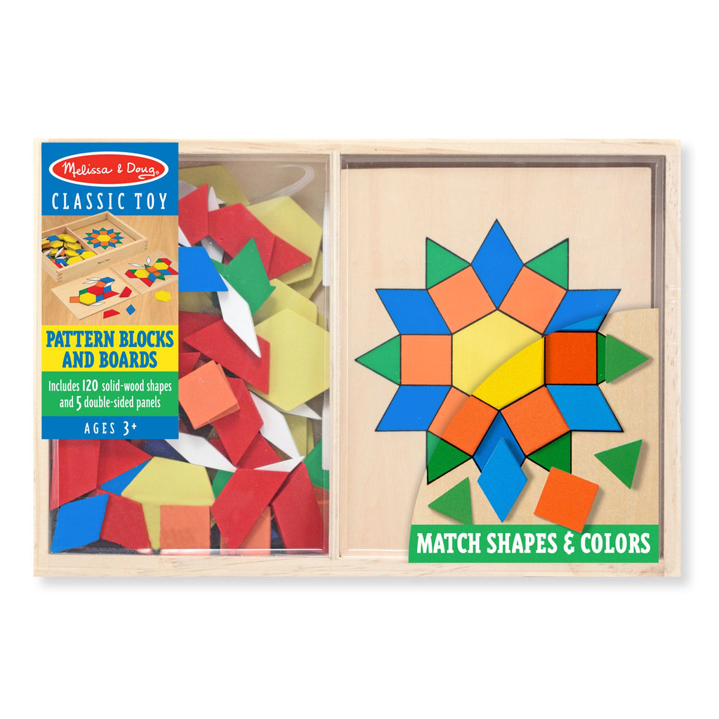 29 Melissa & Doug Pattern Blocks and Boards