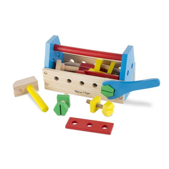 494 Melissa & Doug Take-Along Tool Kit Wooden Toy