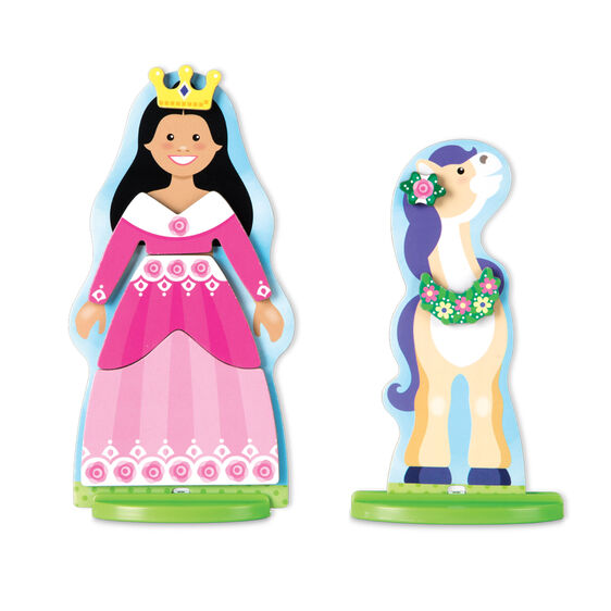 30321 Melissa & Doug Princess Magnetic Dress-Up Play Set