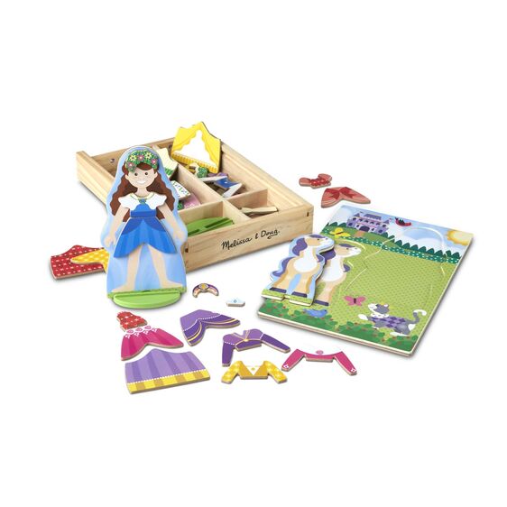 30321 Melissa & Doug Princess Magnetic Dress-Up Play Set