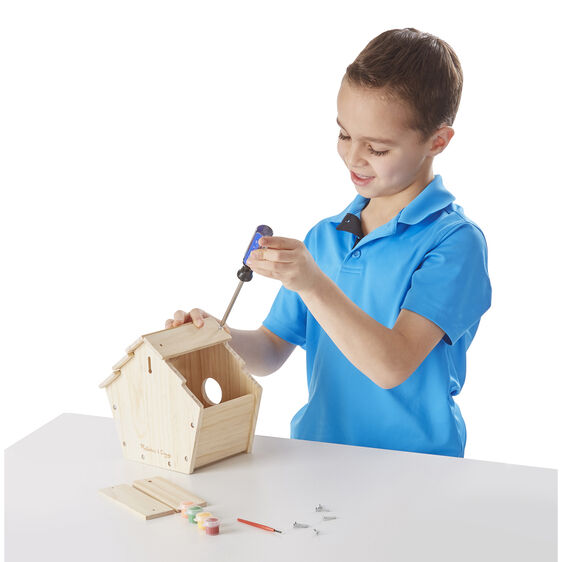 3101 Melissa & Doug Build-Your-Own Wooden Birdhouse