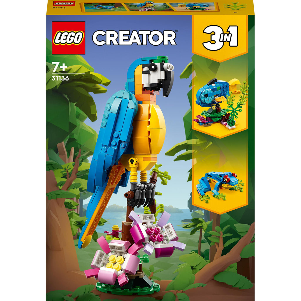 31136 LEGO Creator 3-in-1 Exotic Parrot
