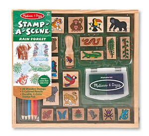 2423 Melissa & Doug Stamp a Scene Rainforest