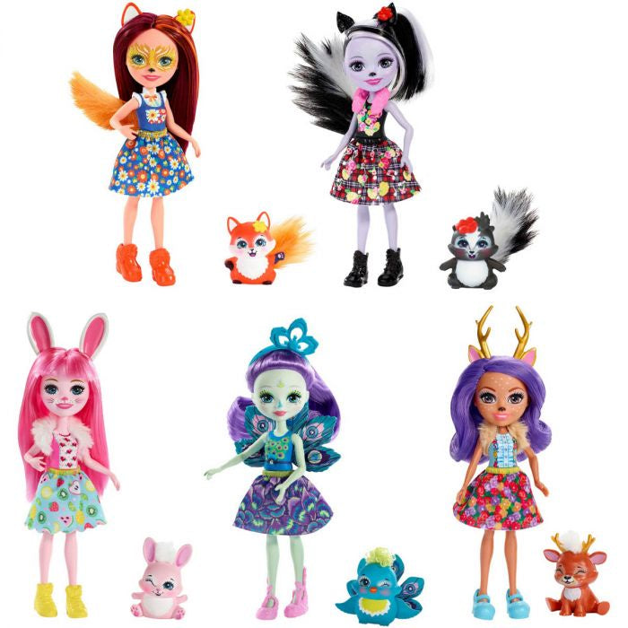Enchantimals Core Doll Assorted Each – Pops Toys