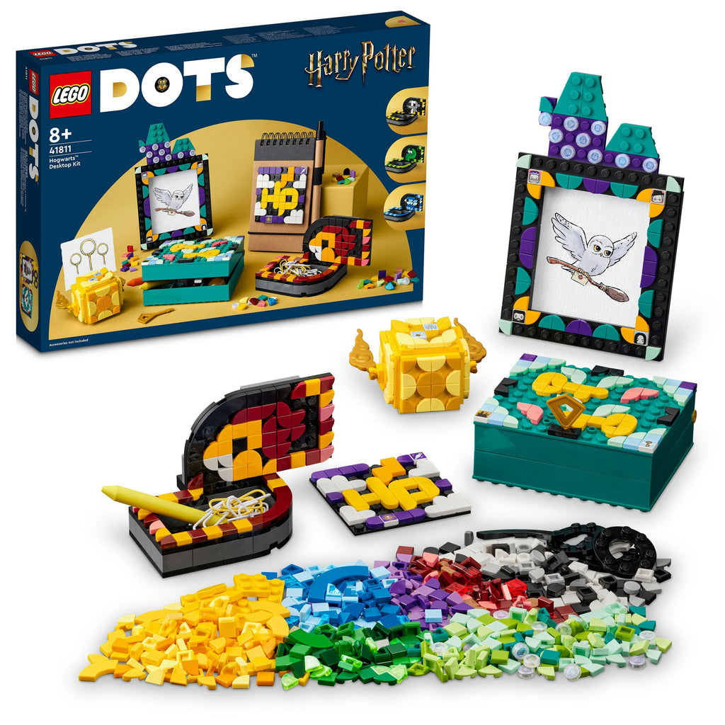 41811 LEGO DOTS Hogwarts Desktop Kit