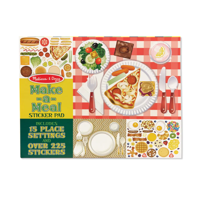 4193 Melissa & Doug Make-a-Meal Sticker Pad