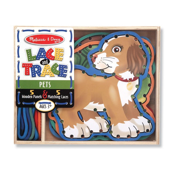 3782 Melissa & Doug Lace and Trace Pets