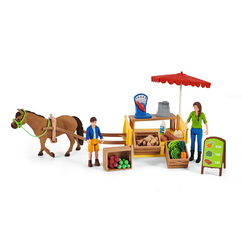 42528 Schleich Sunny Dale Mobile Farm Stand