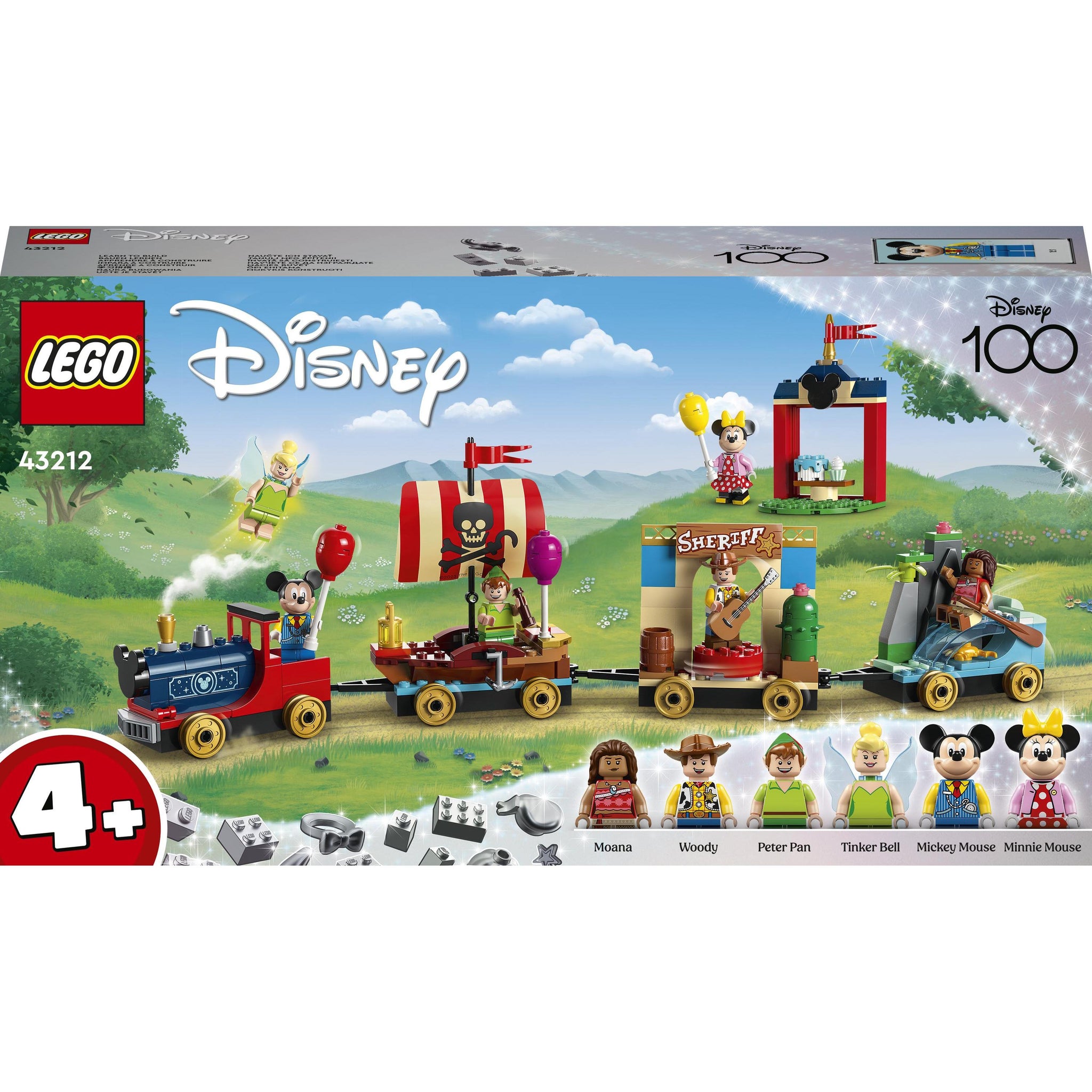 Minnie Mouse shops Train Set