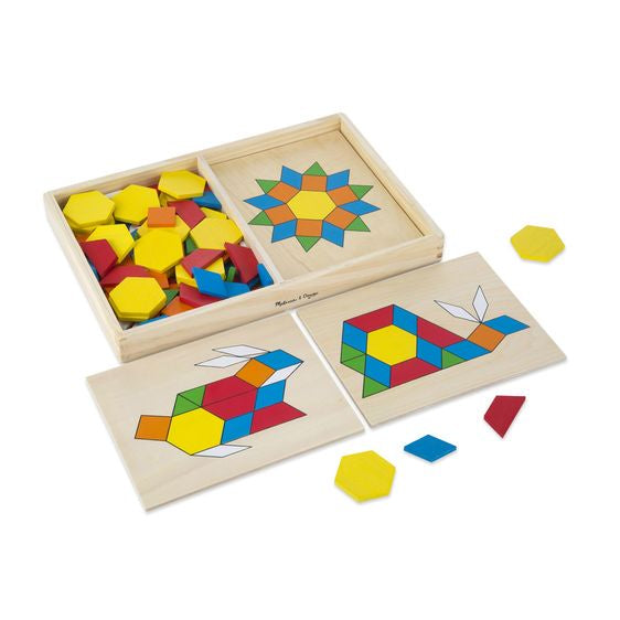 29 Melissa & Doug Pattern Blocks and Boards