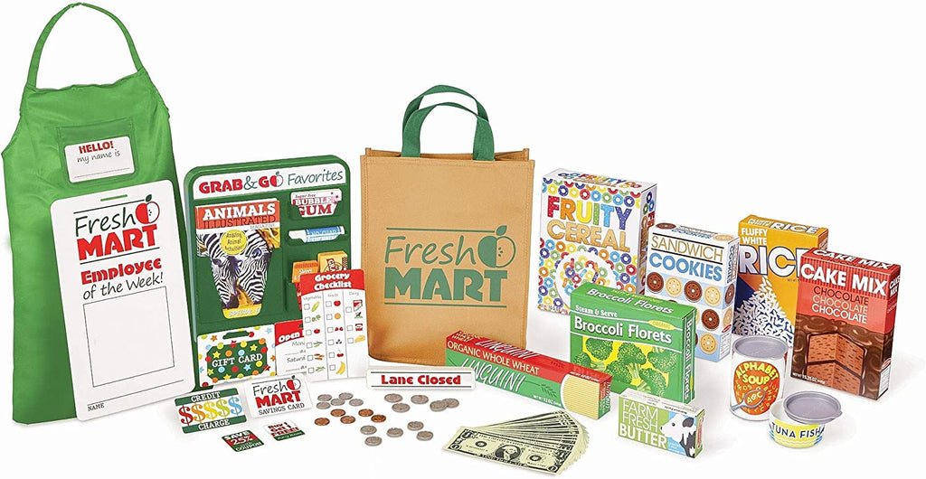 5183 Melissa & Doug Fresh Mart Grocery Store Companion Collection