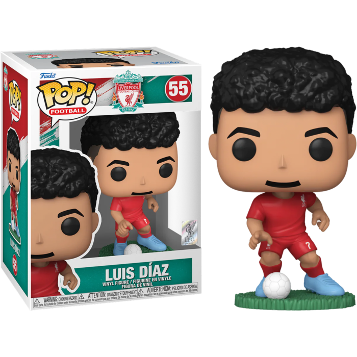 55 Funko POP! Football (Soccer) - Luis Diaz Liverpool
