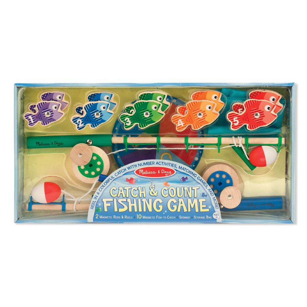 5149 Melissa & Doug Catch & Count Magnetic Fishing Rod Set